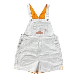 Vtg 90's Bum Equipment Shortalls  Khaki Y2K Adjustable Straps Size XL